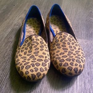 Rothy’s loafer in cheetah print